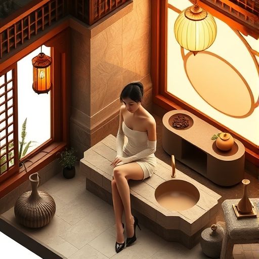 广州隐藏茶社 桑拿汗蒸场景
