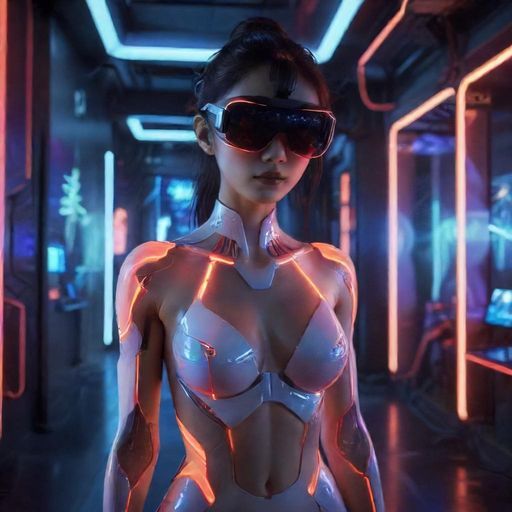 华强北VR体验馆，沉浸式科技感