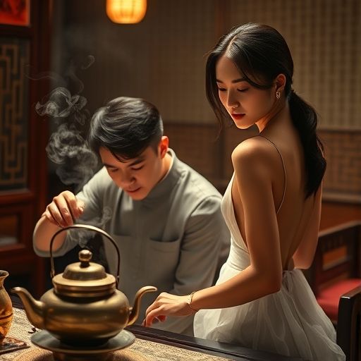 茶艺师展示冲泡技巧