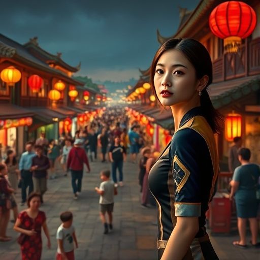 蛇口老街，夜生活充满温暖互动