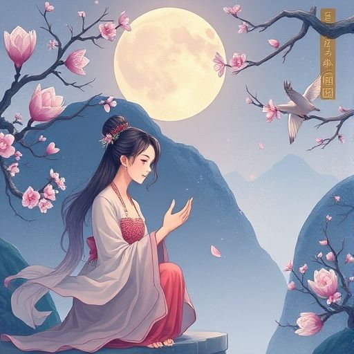 春季茶肆的清新氛围