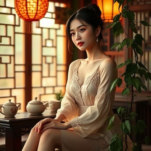 温馨茶室氛围