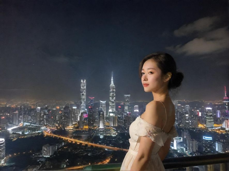深圳福田CBD夜景