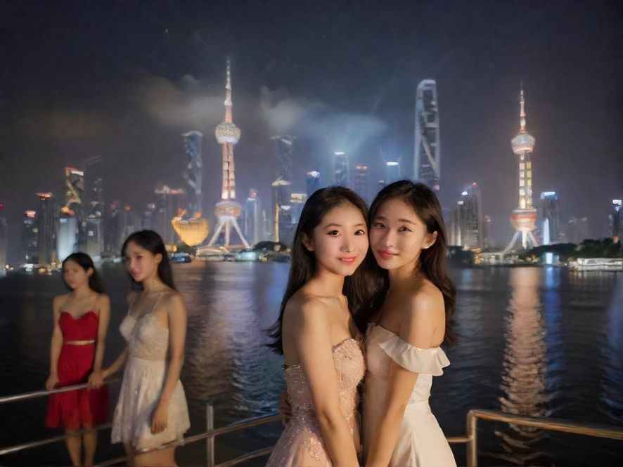广州珠江夜游共享活动场景