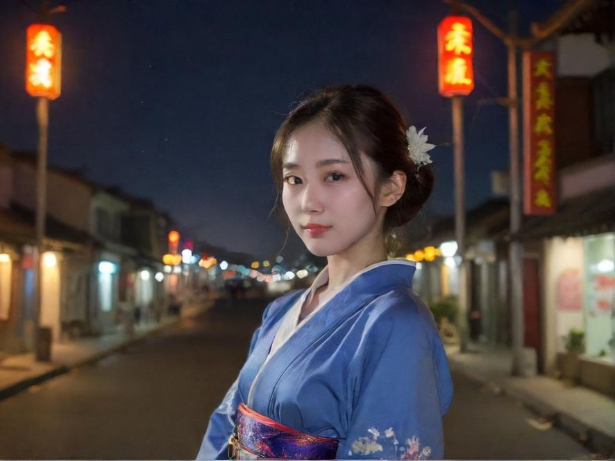 繁华都市夜景