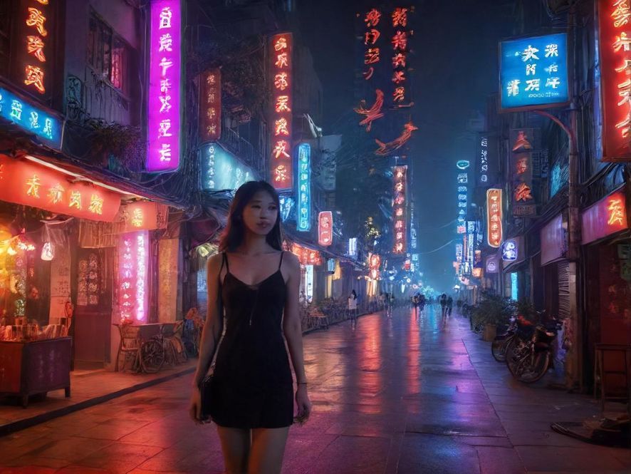 广州繁华夜景