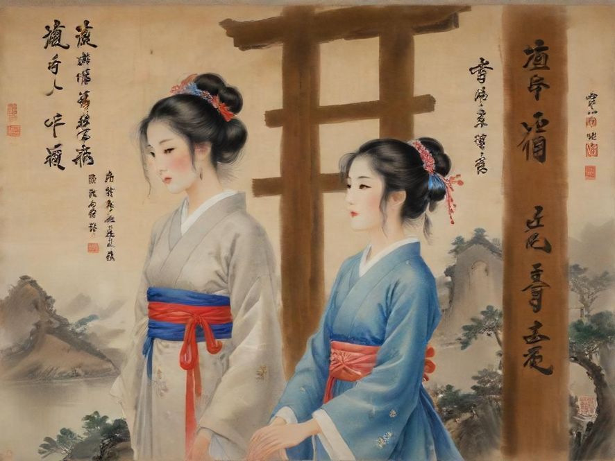 抽象的群聊交流界面