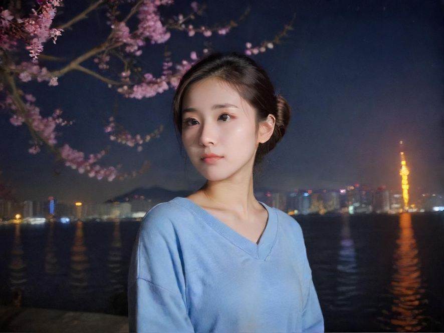 深圳桑拿会所夜景俯视图