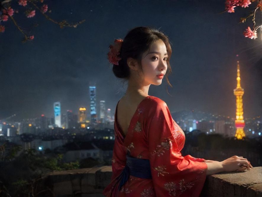 豪华私人会所夜景