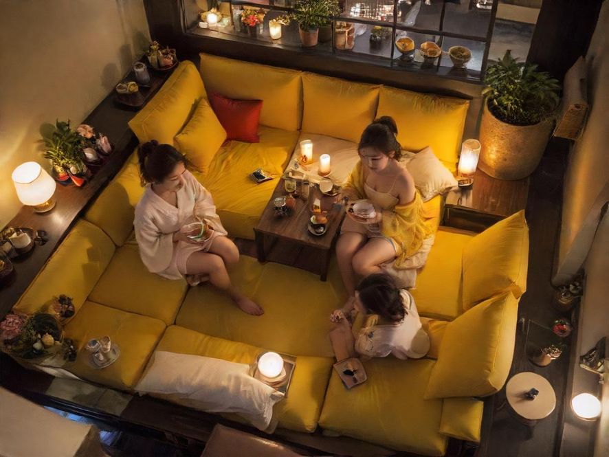 深圳茶室放松场景