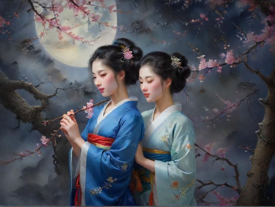 夜场酒吧霓虹灯光氛围