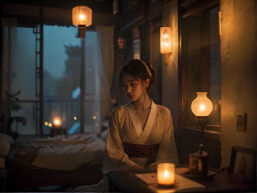 夜场包厢内部氛围