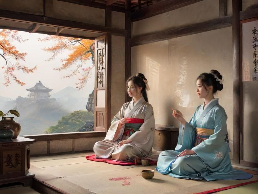 深圳高端茶社内景