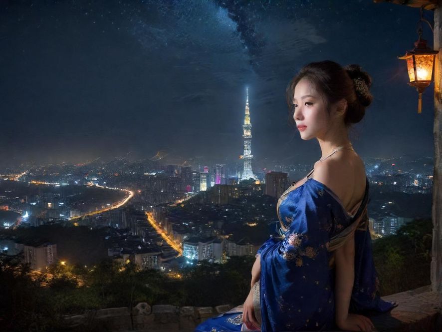 深圳夜场入口处迷幻灯光