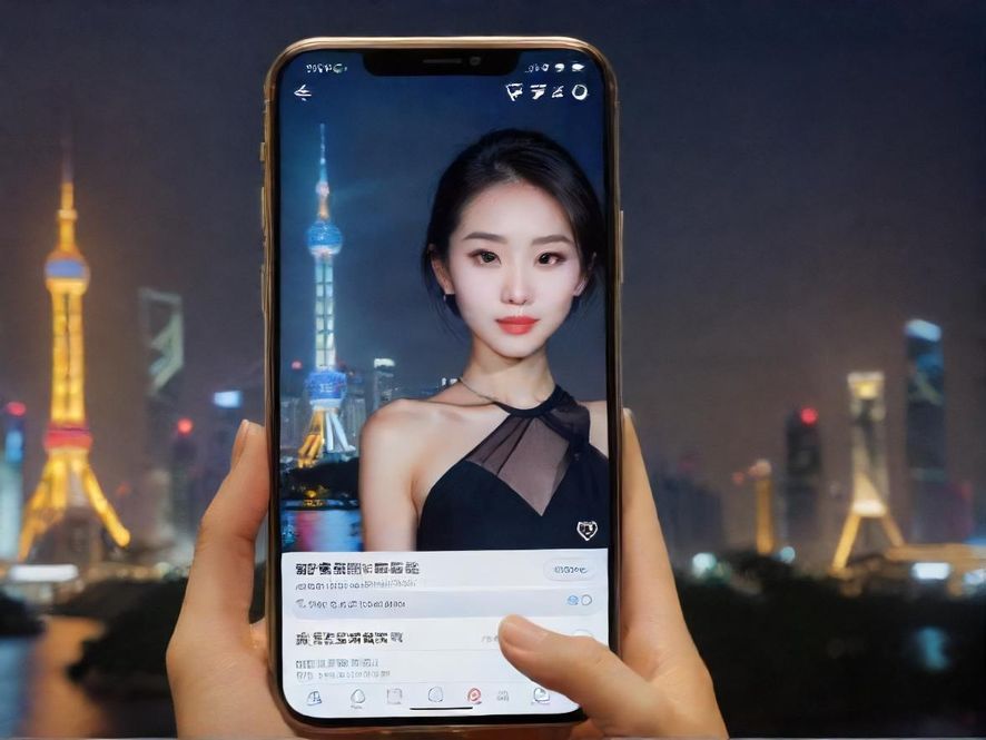 手机屏幕上的论坛