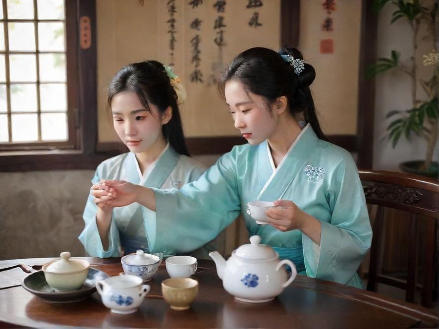 广州隐藏茶社实景图
