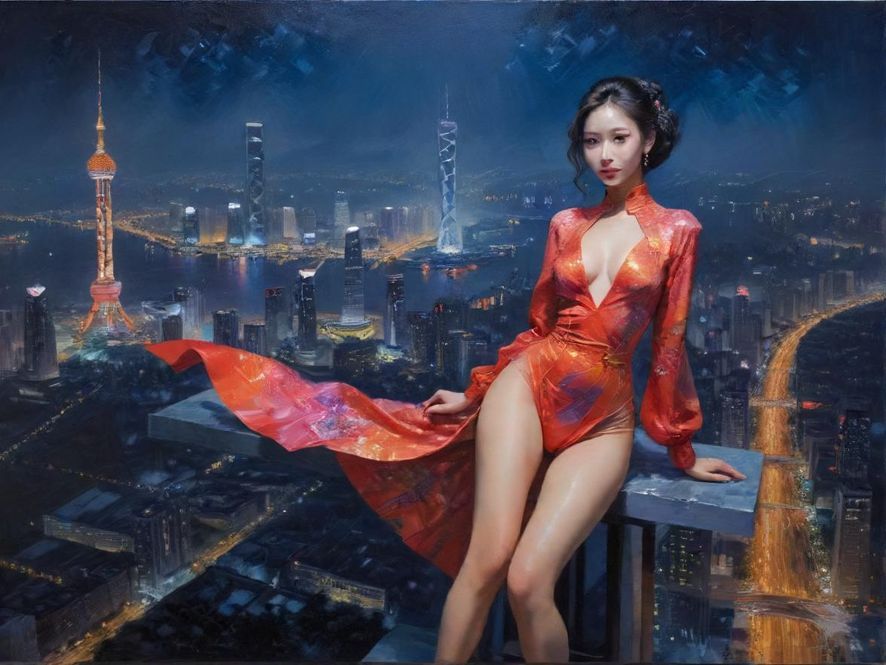 广州繁华夜景