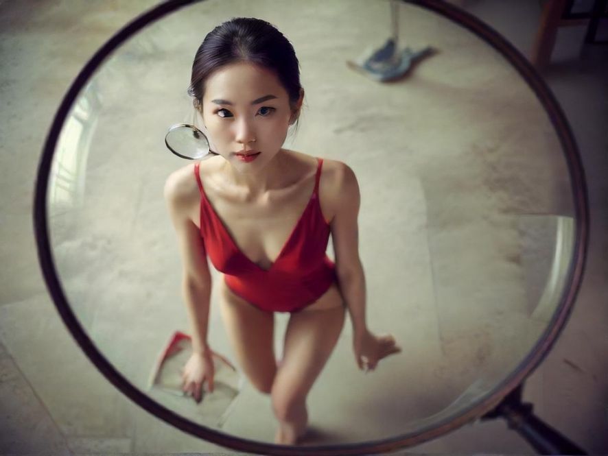 验证细节的放大镜