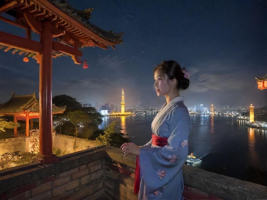 广州璀璨夜景