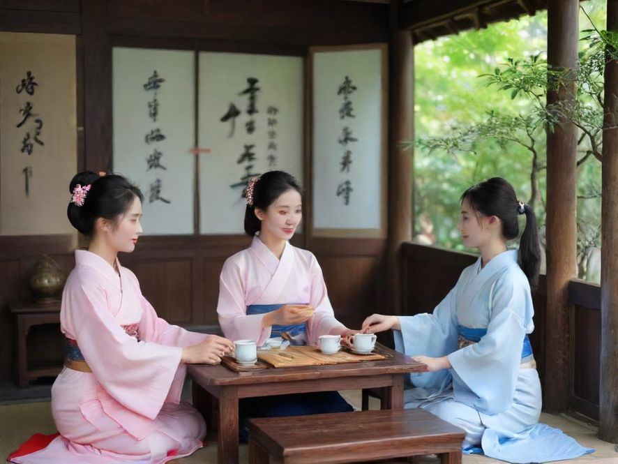 深圳桑拿会所茶艺休息区