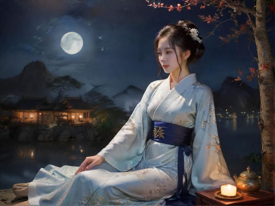 广州夜场会所茶艺表演现场