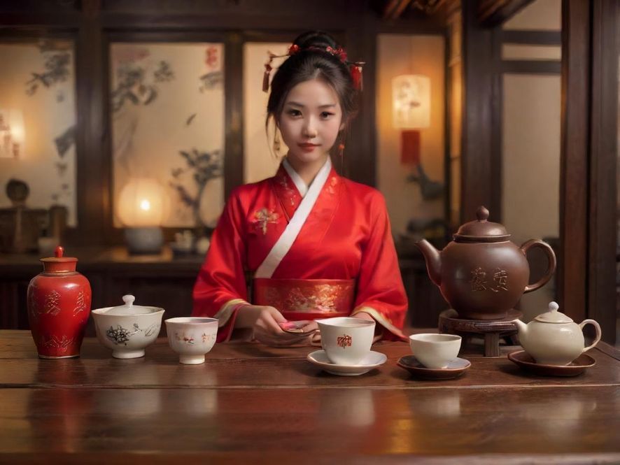 精致茶具