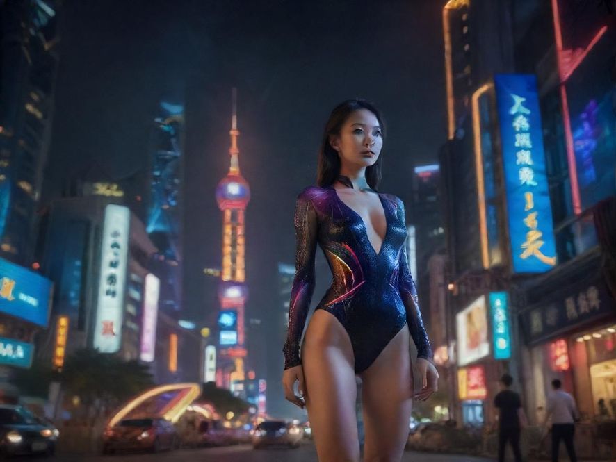 上海闵行夜景