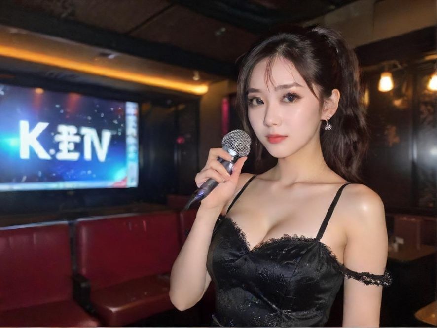 广州夜总会KTV包厢，奢华舒适，灯光璀璨