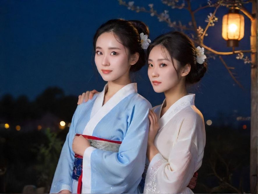 夜幕下灯火通明的桑拿会所入口