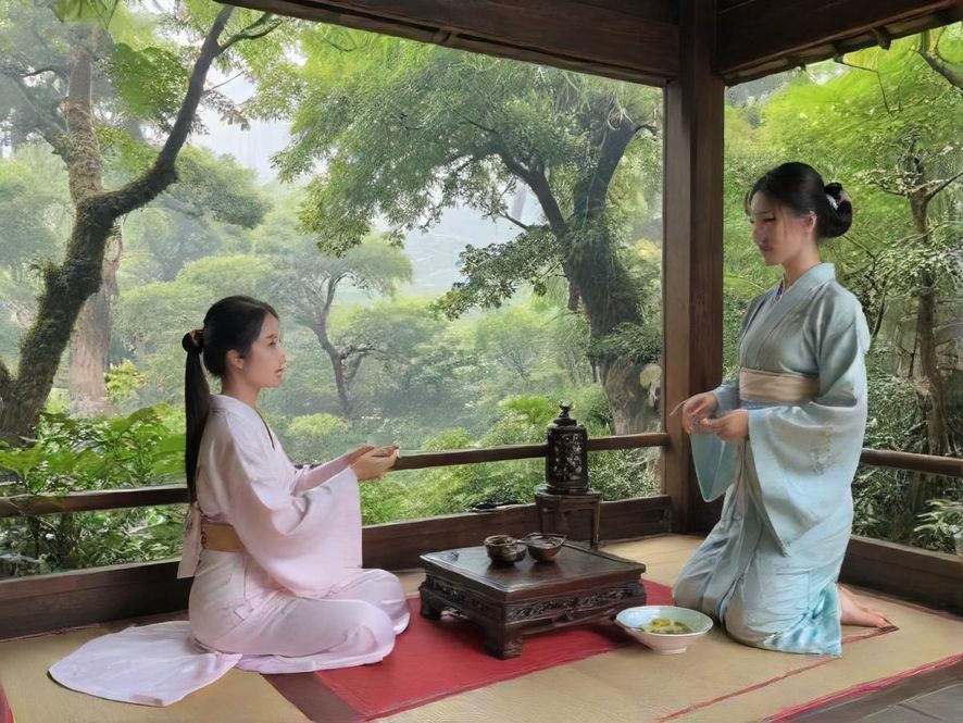 桑拿会所茶室休闲区域