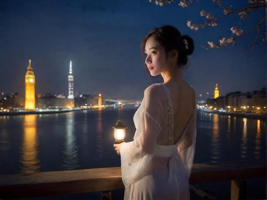 广州夜色下的休闲会所入口