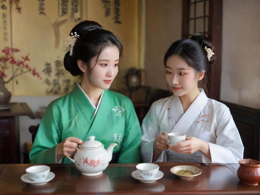 广州隐藏茶社内部装饰一览