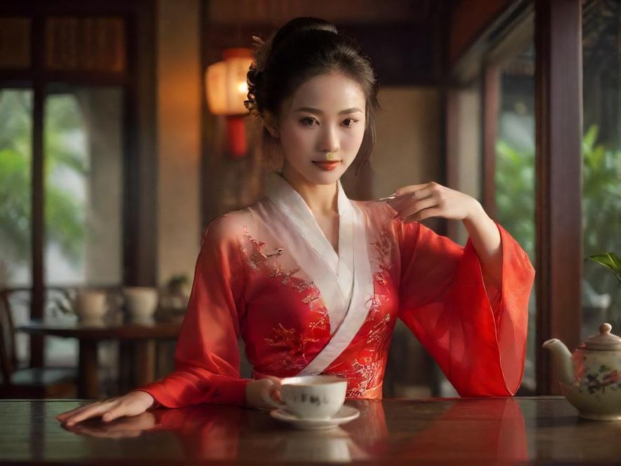 东莞新茶会所茶艺表演场景