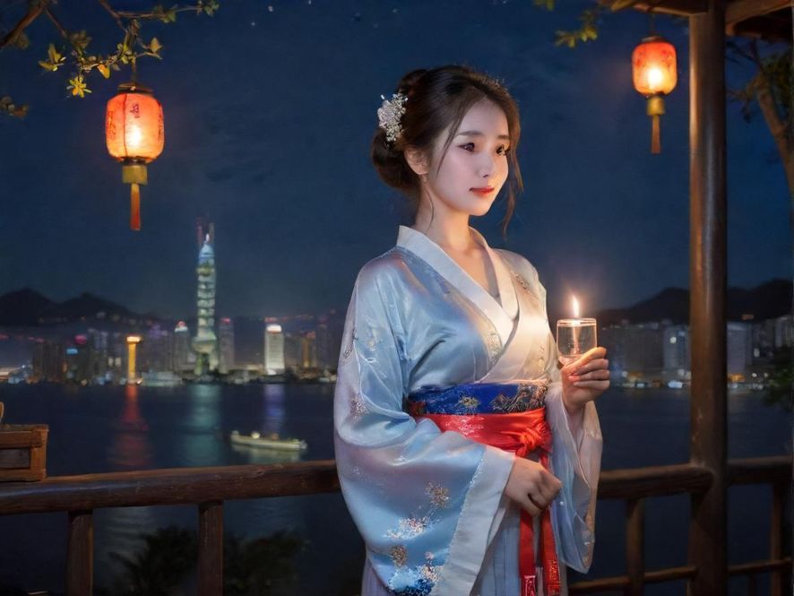 夜场娱乐会所的热闹氛围