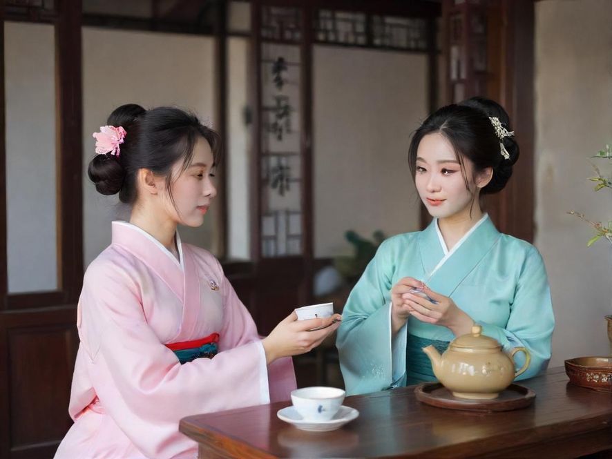 广州高端茶社唯美环境图