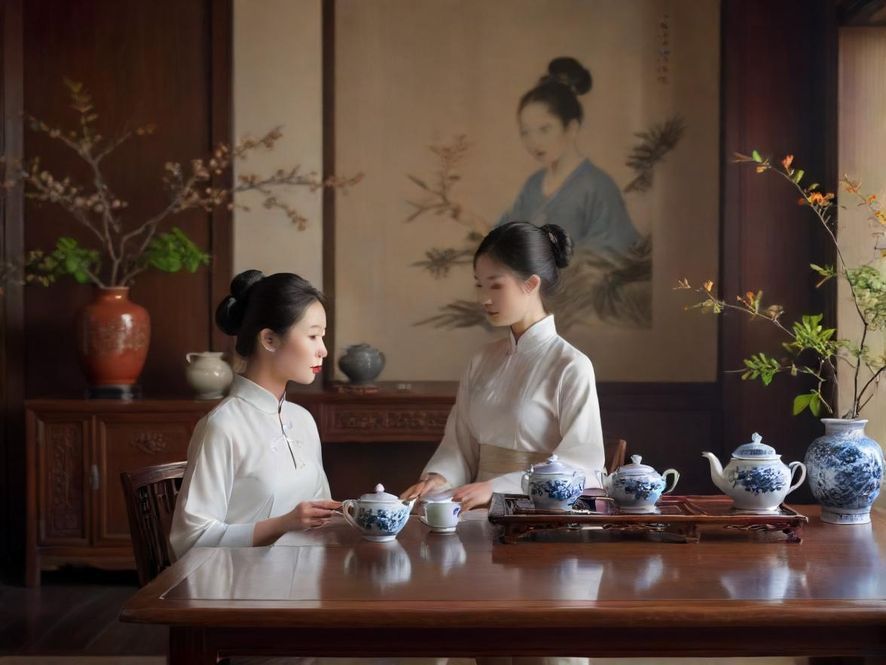 深圳品茶场所意境图