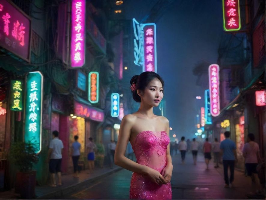 广州圈中楼夜场繁华街景一览