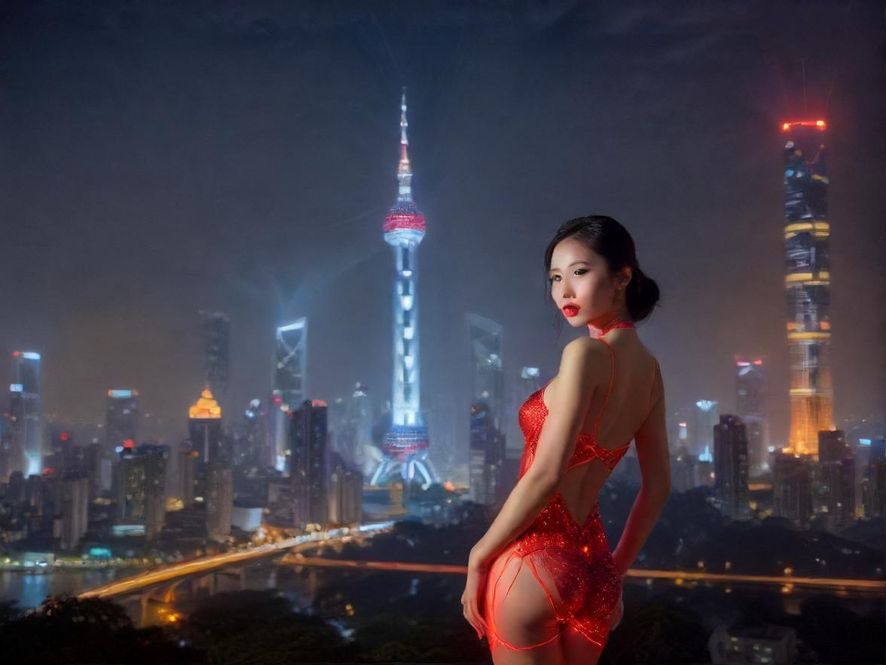广州璀璨夜景