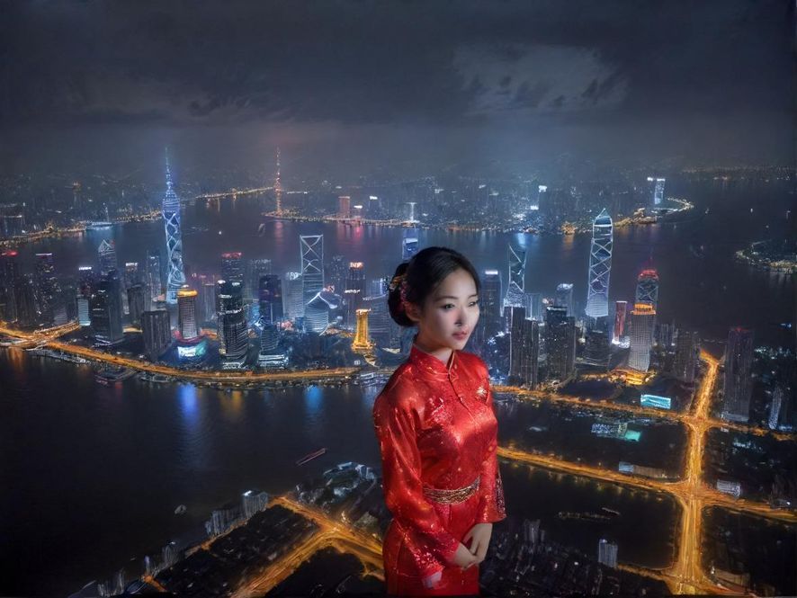 深圳东莞璀璨夜景