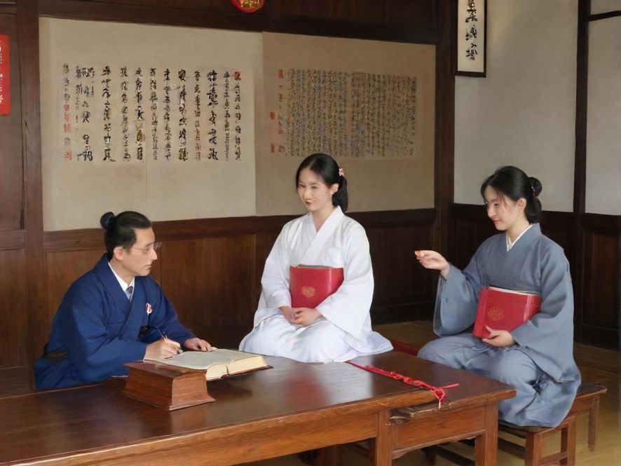 学生团队线下交流场景