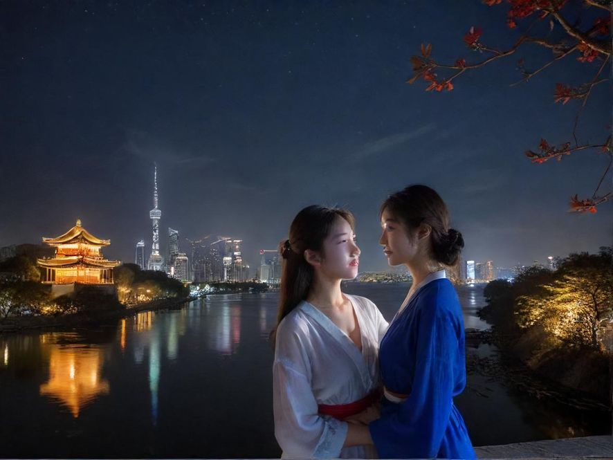 广州桑拿会所夜景