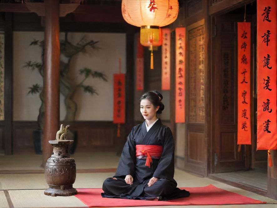 豪华桑拿房内部，木质结构与柔和灯光，营造私密与宁静