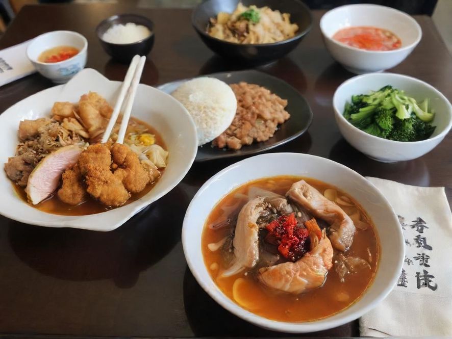 广东大排档美食特写