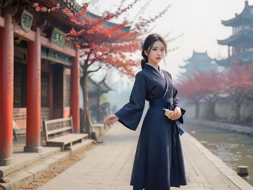 广州QT会所内，一位服务人员正在为顾客提供细致入微的服务，体现专业与优雅。