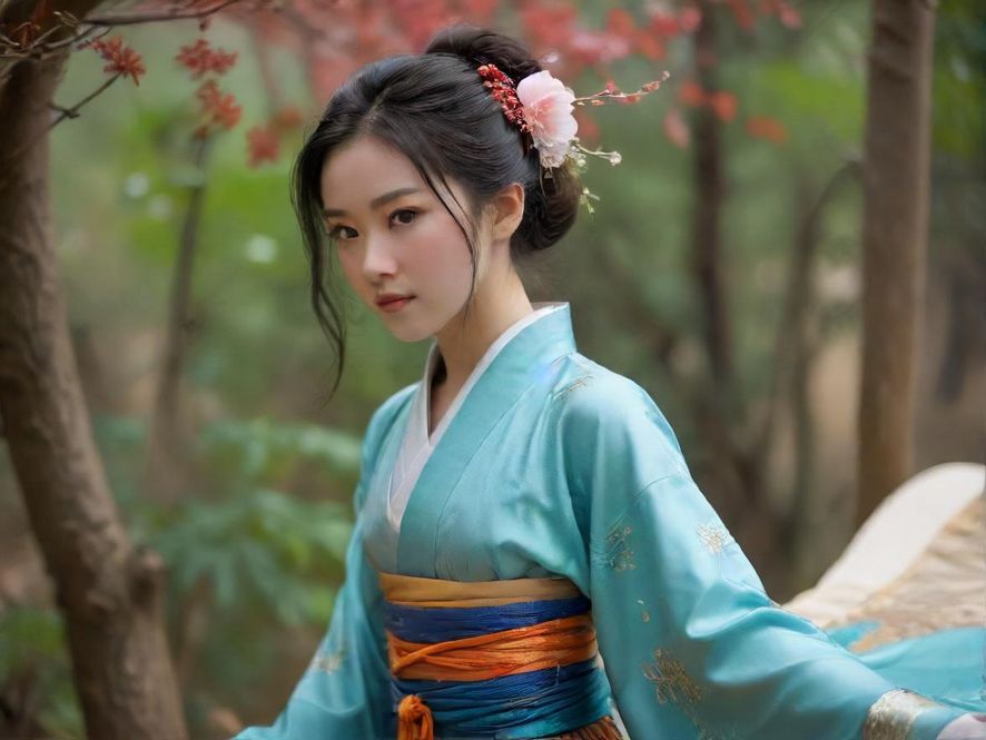 一群年轻女性在咖啡馆里开心地聊天